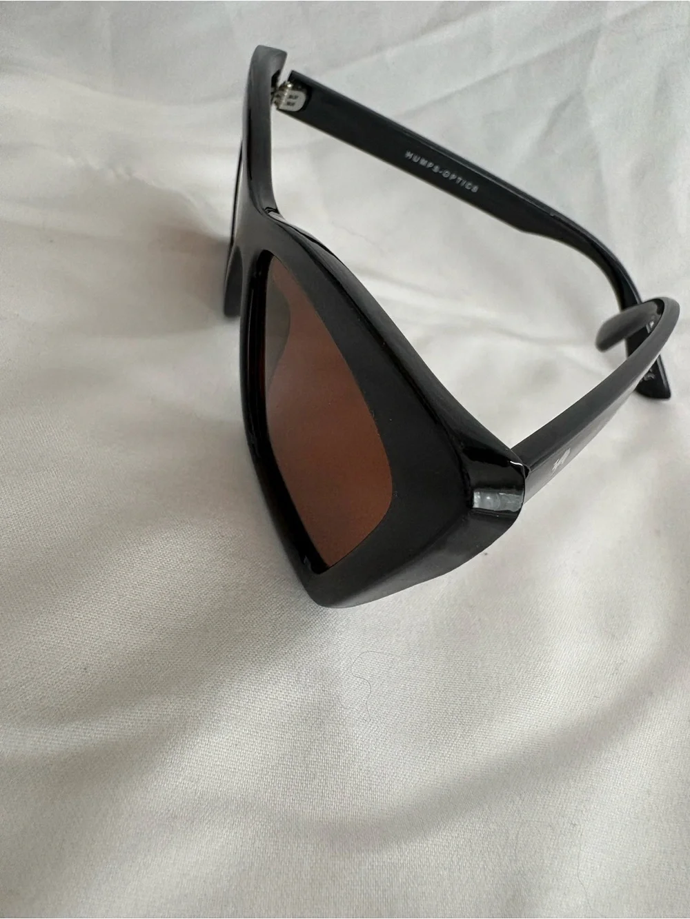 Polarized Sunglasses | Black Sphynx | Black Frame | by Humps Optics